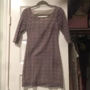 Free People Elbow Length Sleeved Dress